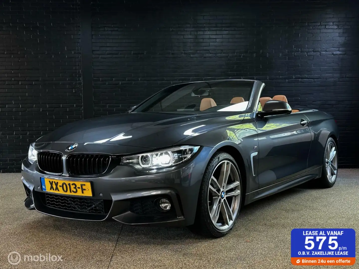 BMW 420 4-serie Cabrio 420i High Executive M-Aero * Virtua Gris - 1
