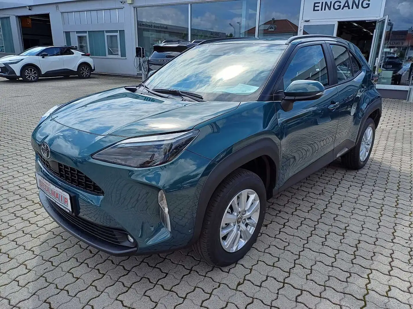 Toyota Yaris Cross Hybrid Active SHZ/LHZ/KAMERA/SOFORT! zelena - 1