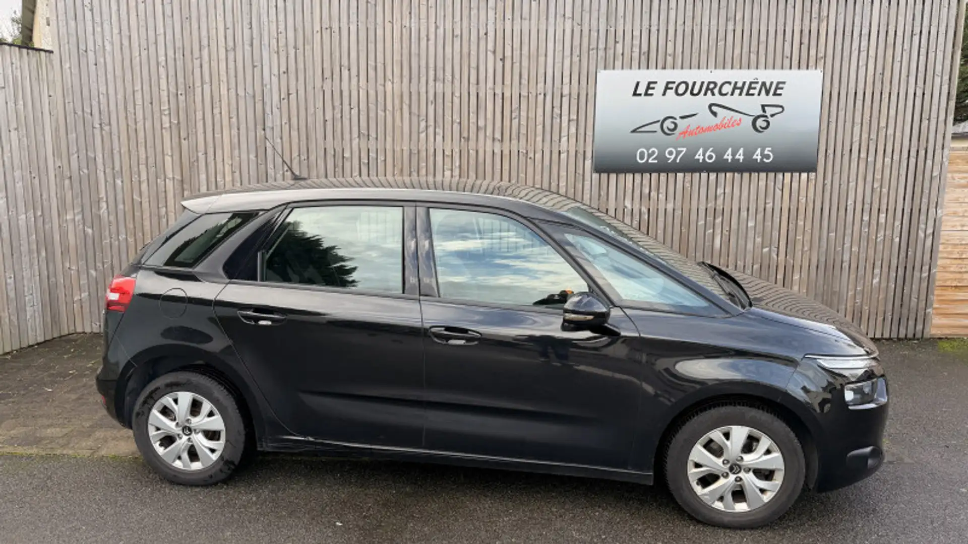 Citroen C4 Picasso BLUEHDI 120CH CONFORT S\u0026S EAT6 Noir - 2