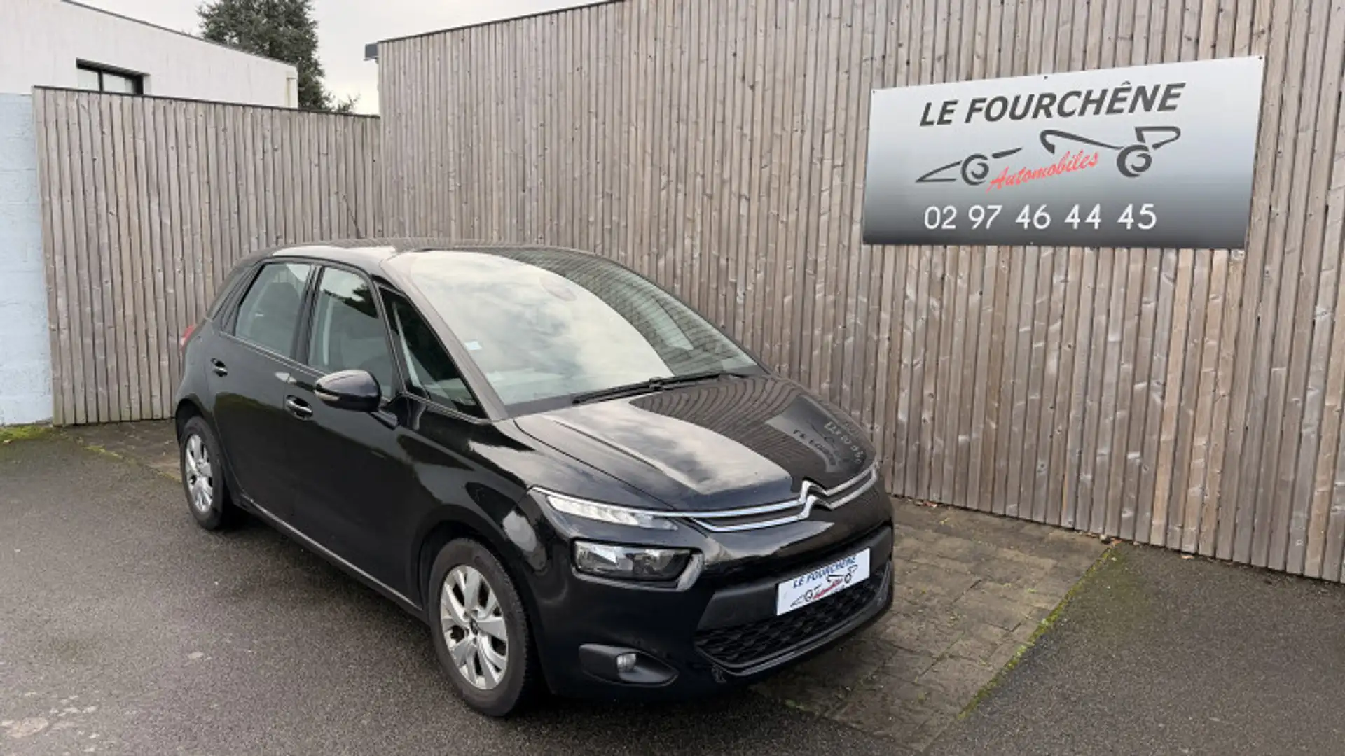 Citroen C4 Picasso BLUEHDI 120CH CONFORT S\u0026S EAT6 Noir - 1