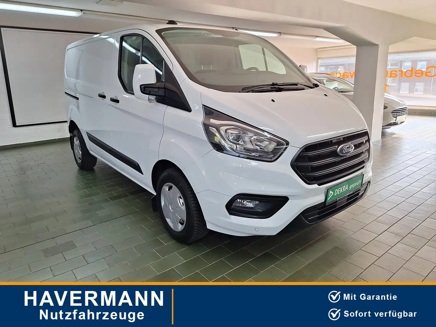 Ford Transit Custom 280 L1 3-Sitzer Scheckheftgepfl. Blanc - 1
