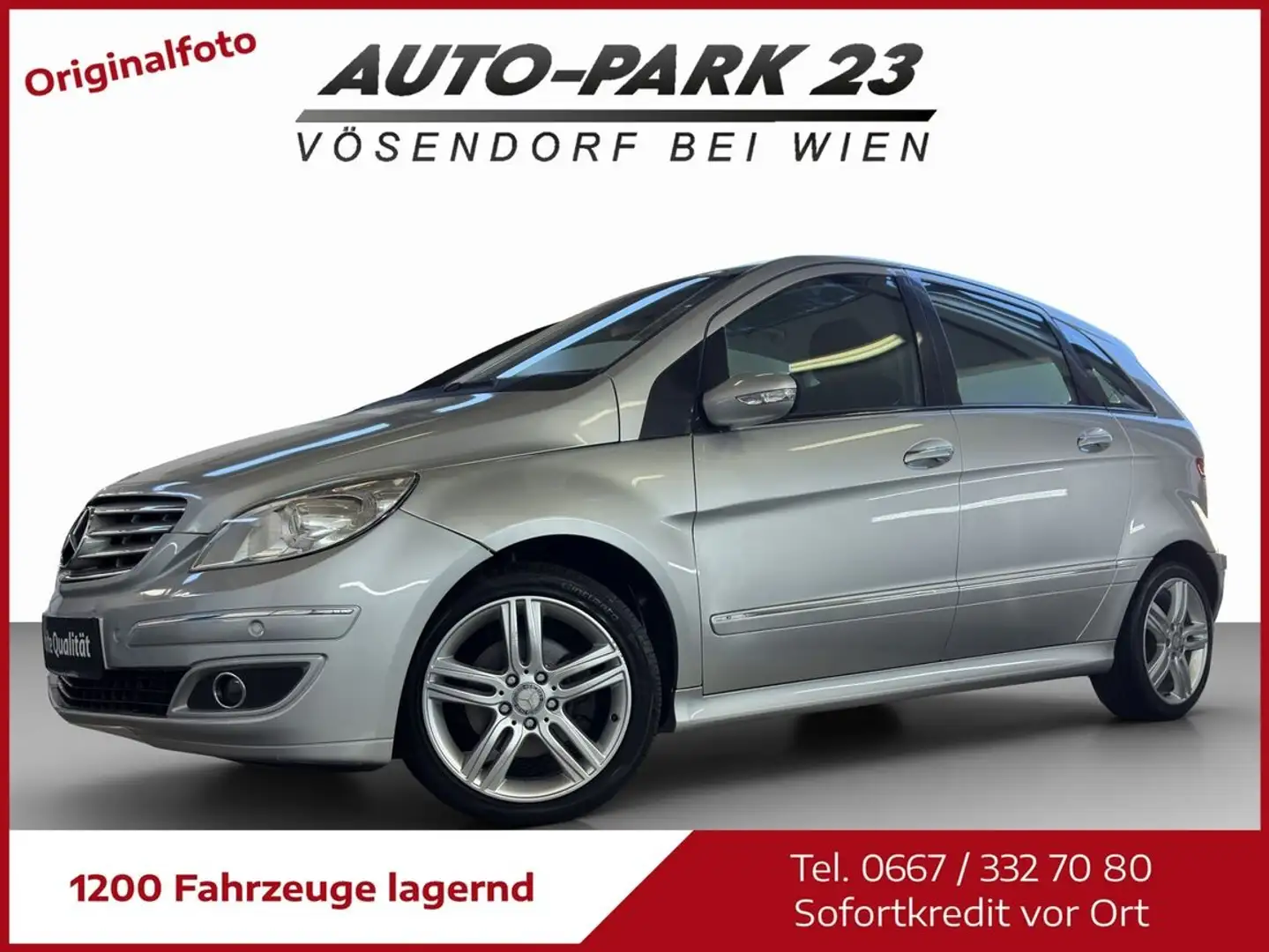 Mercedes-Benz B 200 AUTOMATIC**NEUES -PICKERL **MOD2007 Silber - 2