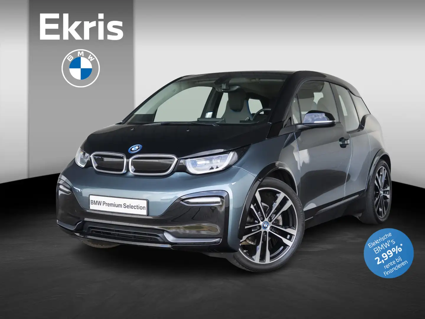 BMW i3 S 120Ah | Navigatiesysteem Professional | 20 inch Blauw - 1