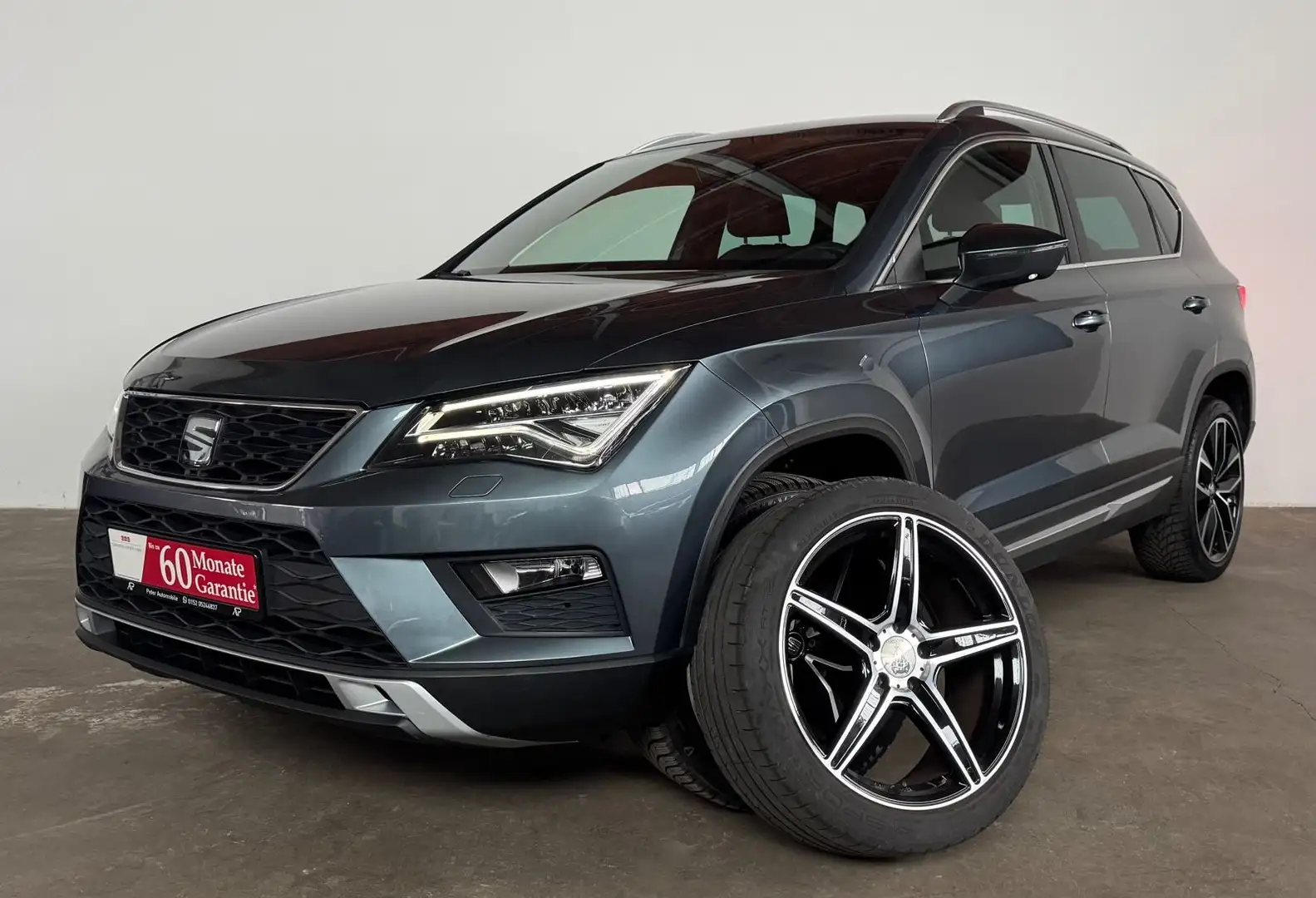 SEAT Ateca ATECA XCELLENCE 2.0 TDI 4DRIVE ACC LANE AHK 8ALU Grau - 2