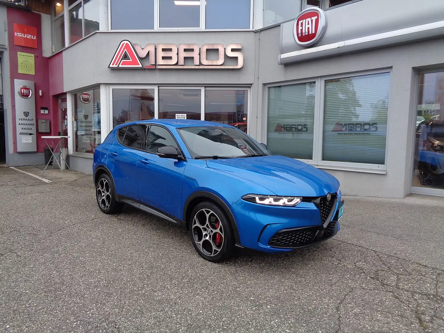 Alfa Romeo Tonale Veloce 1.5 T4 48V MHEV VGT DCT Automatik Blau - 1