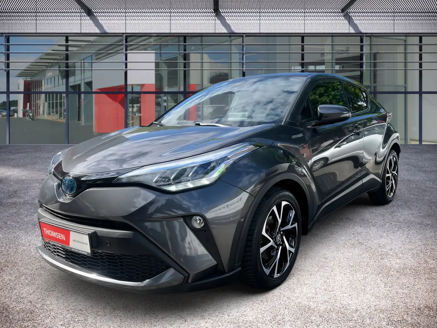 Toyota C-HR 2.0 Team D Navi LED ACC AUT SpurH PDC Kam. Gris - 2