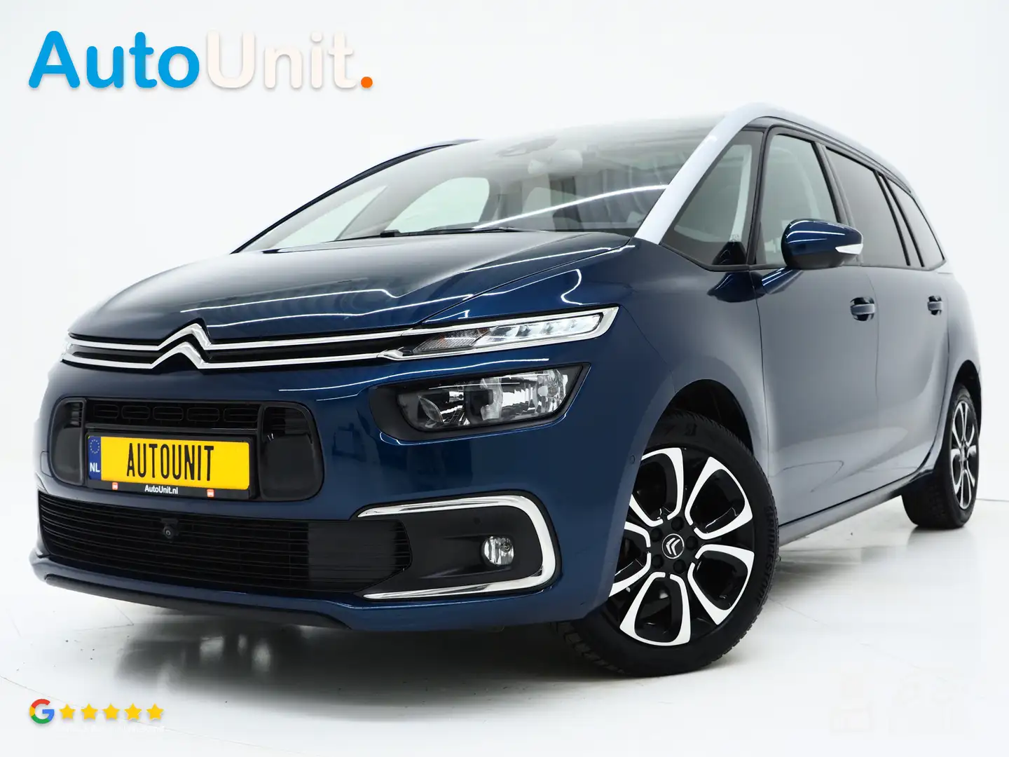 Citroen Grand C4 SpaceTourer 1.2 PureTech Shine 7p | Panoramadak | Massage | 36 Bleu - 1