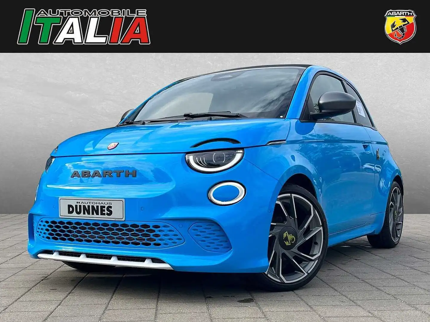 Abarth 500 C Tourismo Desing-/Sound-/Tech-/Winterpaket Albastru - 1