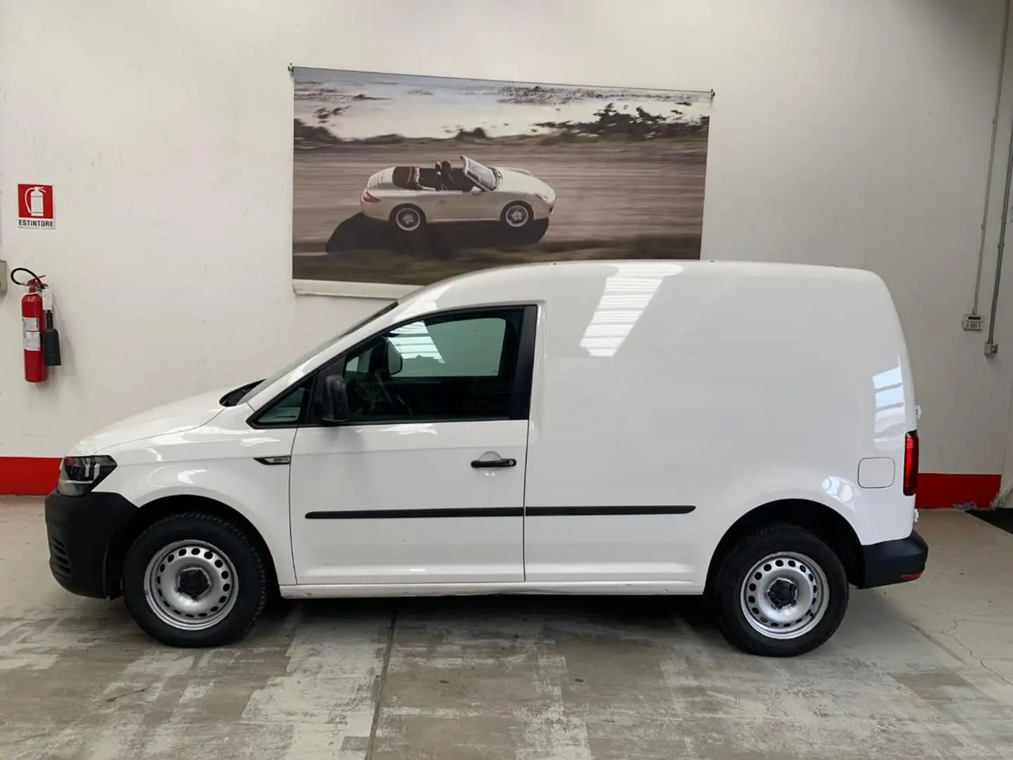 Volkswagen Caddy 1.4 TGI Furgone Business +IVA Bianco - 1