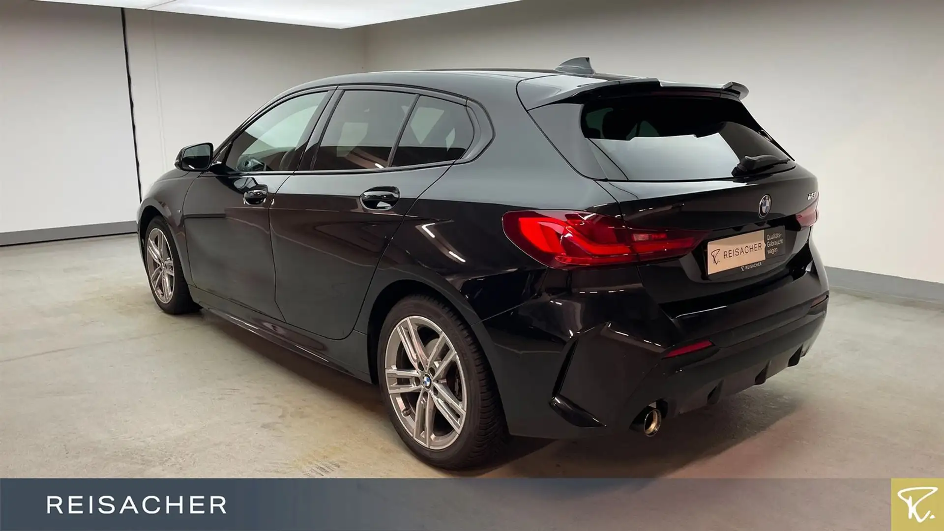 BMW 118 i Aut. M-Sport,LED,LiveCockpit,ParkAss,Sitzhz Schwarz - 2