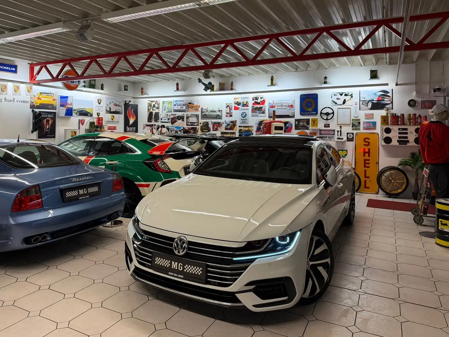 Volkswagen Arteon 2.0 TDI R-Line Panorama Weiß - 1