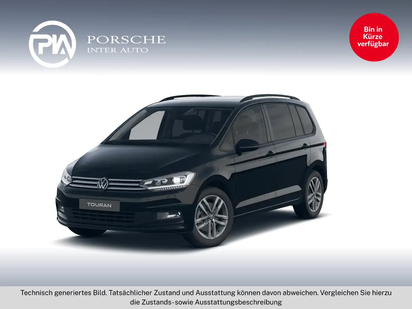 Volkswagen Touran Friends TSI DSG Schwarz - 1