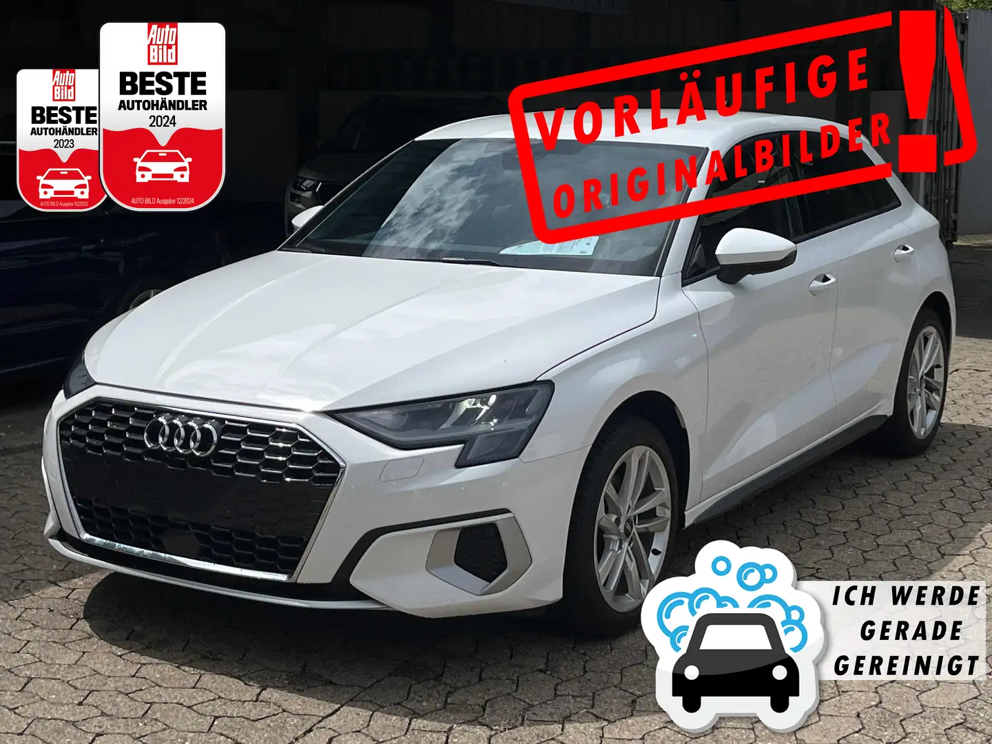Audi A3 A3 SB 35 TFSI +LED-SW+CARPLAY+TEMPO+KLIMAAUT+1HD Schwarz - 1