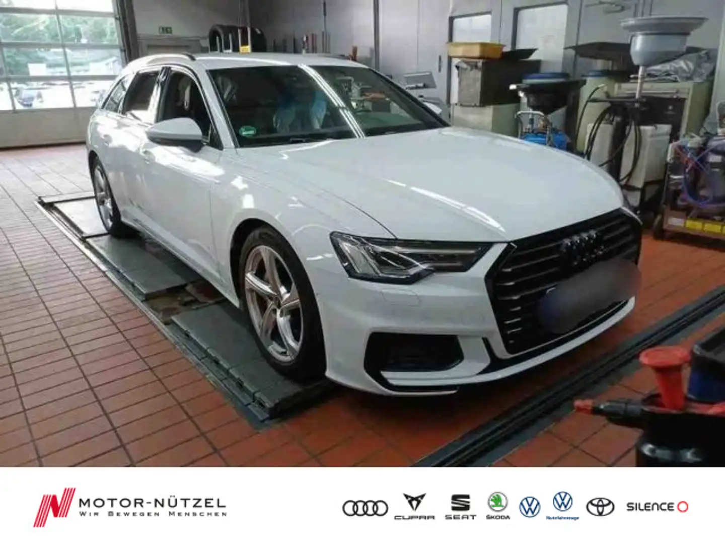 Audi A6 40 TDI S-TR 2x S-LINE LEDER+MATRIX+NAVI Weiß - 1