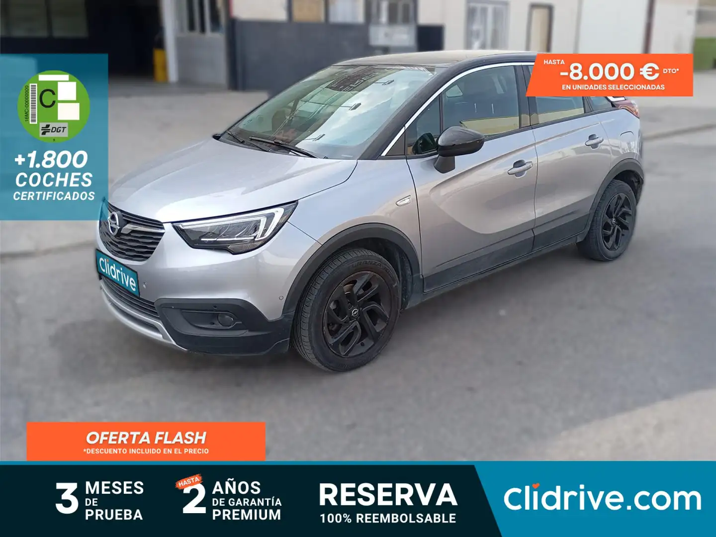 Opel Crossland X 1.5D Design Line - 120 Aniversario 102 Gris - 1
