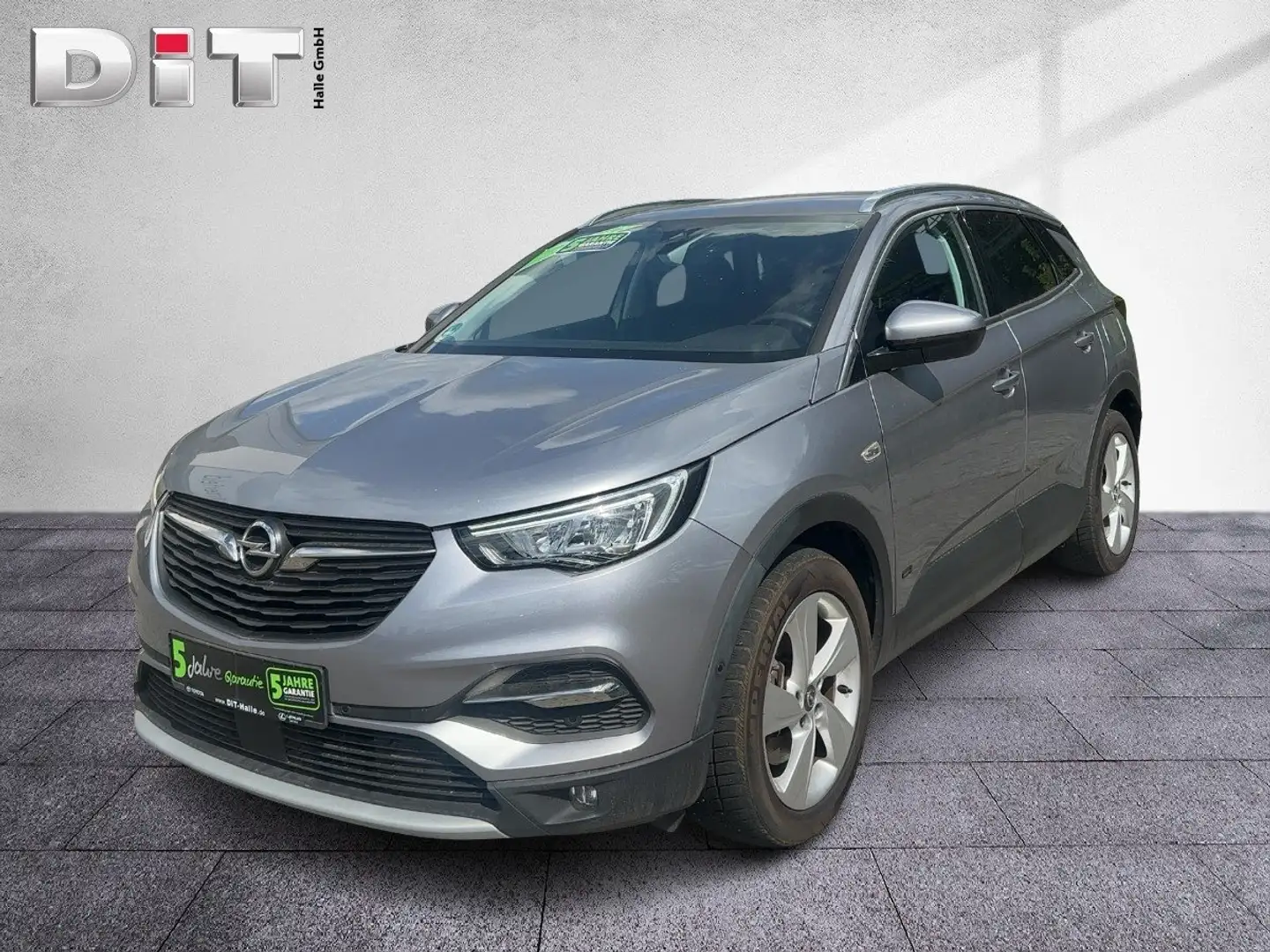 Opel Grandland 1.6 HYBRID4 Elegance LM Sitzhzg Klima Grau - 1