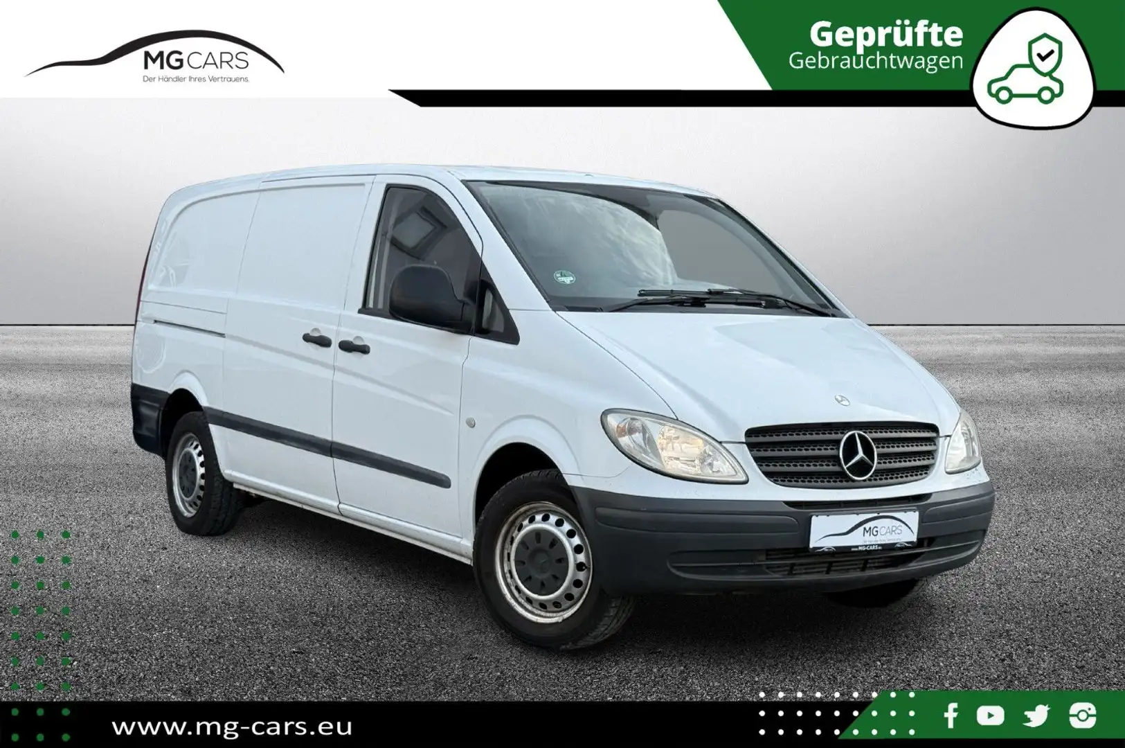 Mercedes-Benz Vito Kasten 109 CDI Lang! Blanco - 1