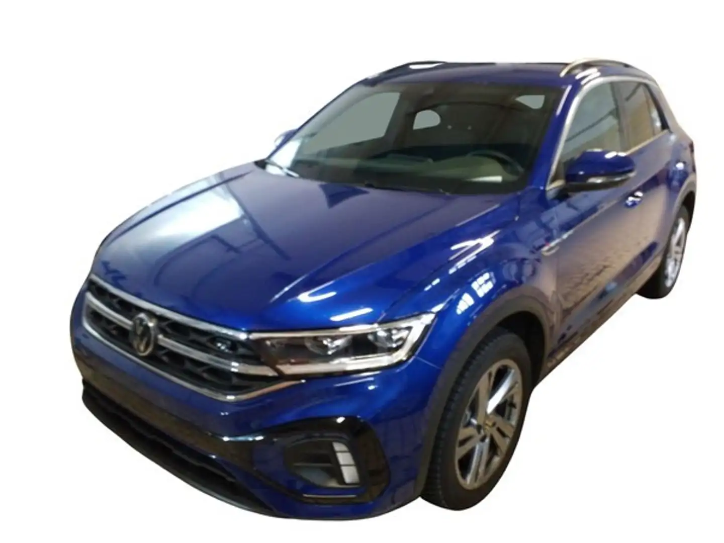 Volkswagen T-Roc 2.0 TDI DSG R-LINE NAVI KAMERA ACC SITZHZG Blau - 2