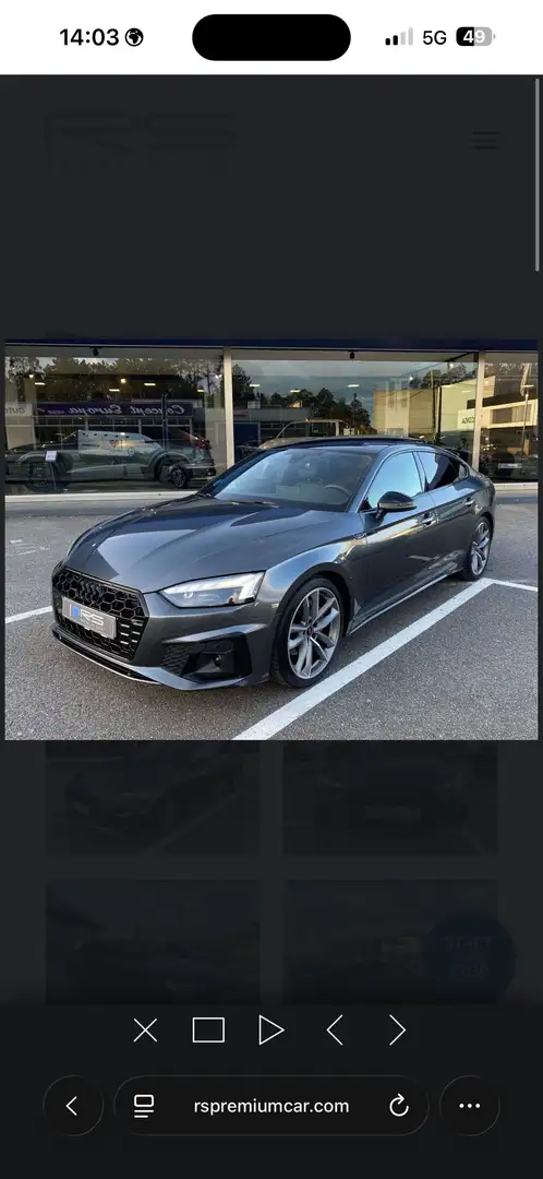 Audi A5 Sportback 40 TFSI Black line S tronic - 2