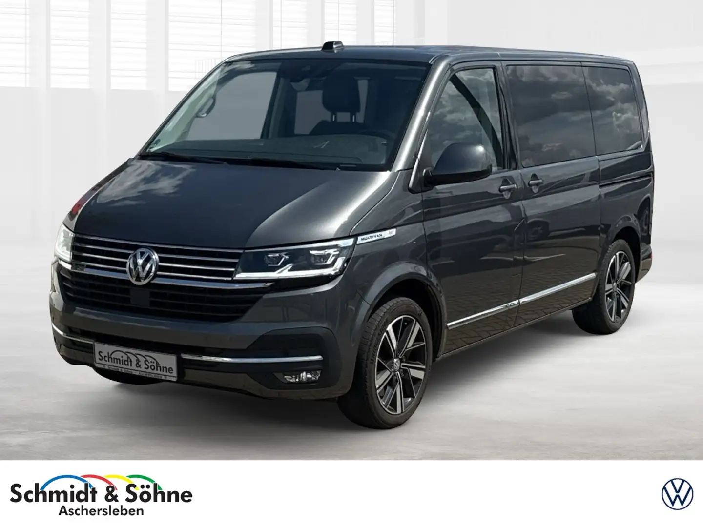 Volkswagen T6.1 Multivan Generation SIX 2.0 TDI 4MOTION DSG Klima Navi Grijs - 1