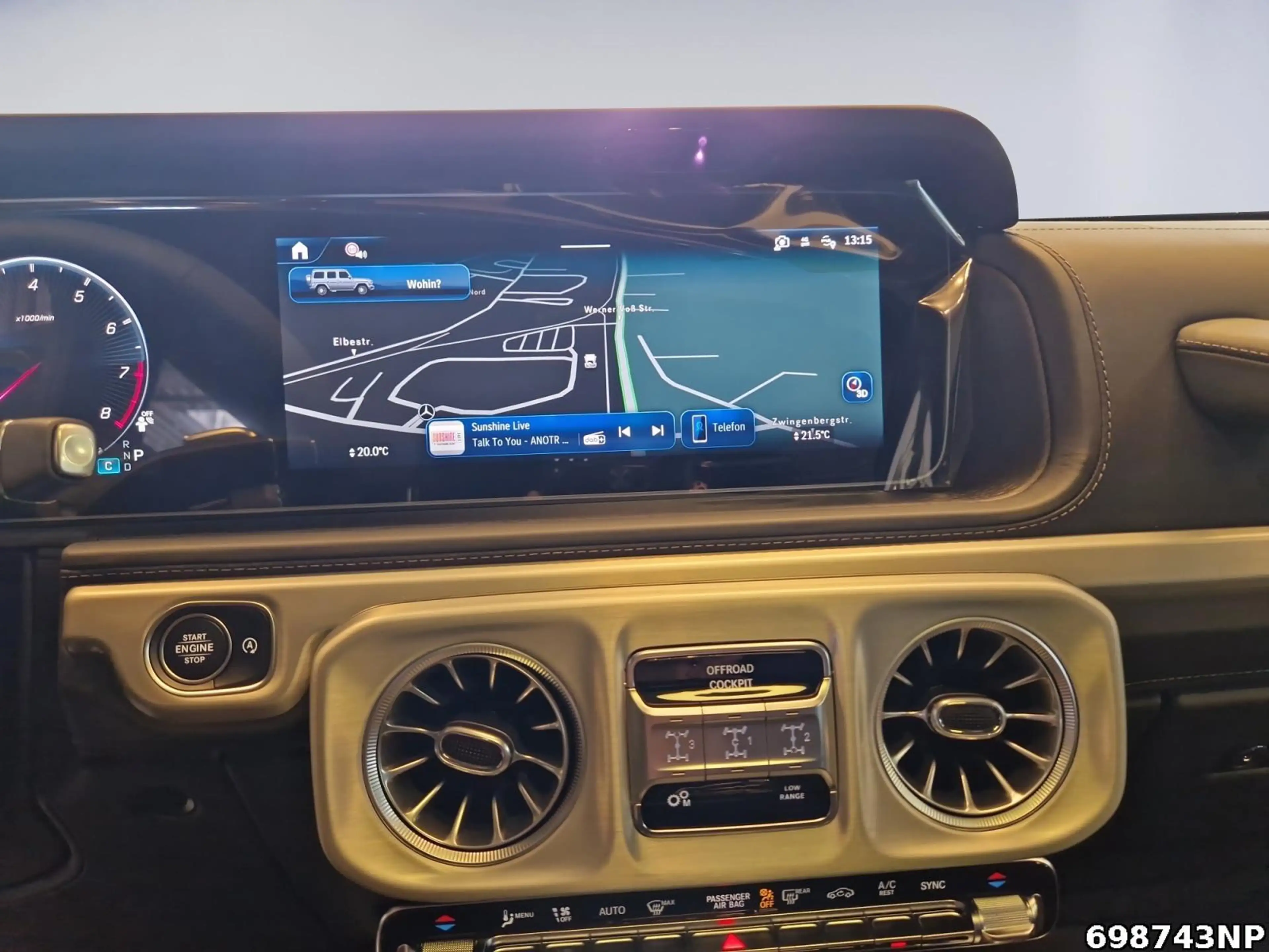 Mercedes-Benz G 63 AMG G 63 MULTIKONTUR+SUPERIOR+BURMESTER+22" — photo 12