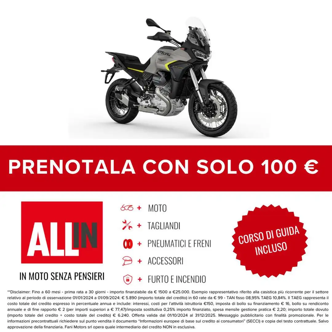 Moto Guzzi Stelvio MY 26 Argento - 2
