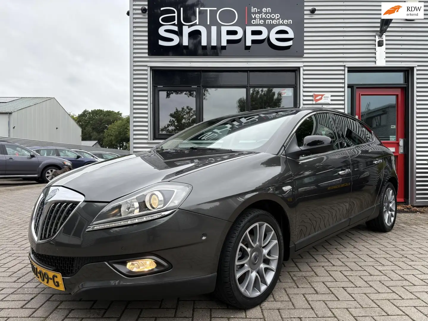 Lancia Delta 1.4-16V Oro -150 PK!-CLIMA-LEDER/ALCANTARA-CRUISEC Grijs - 1