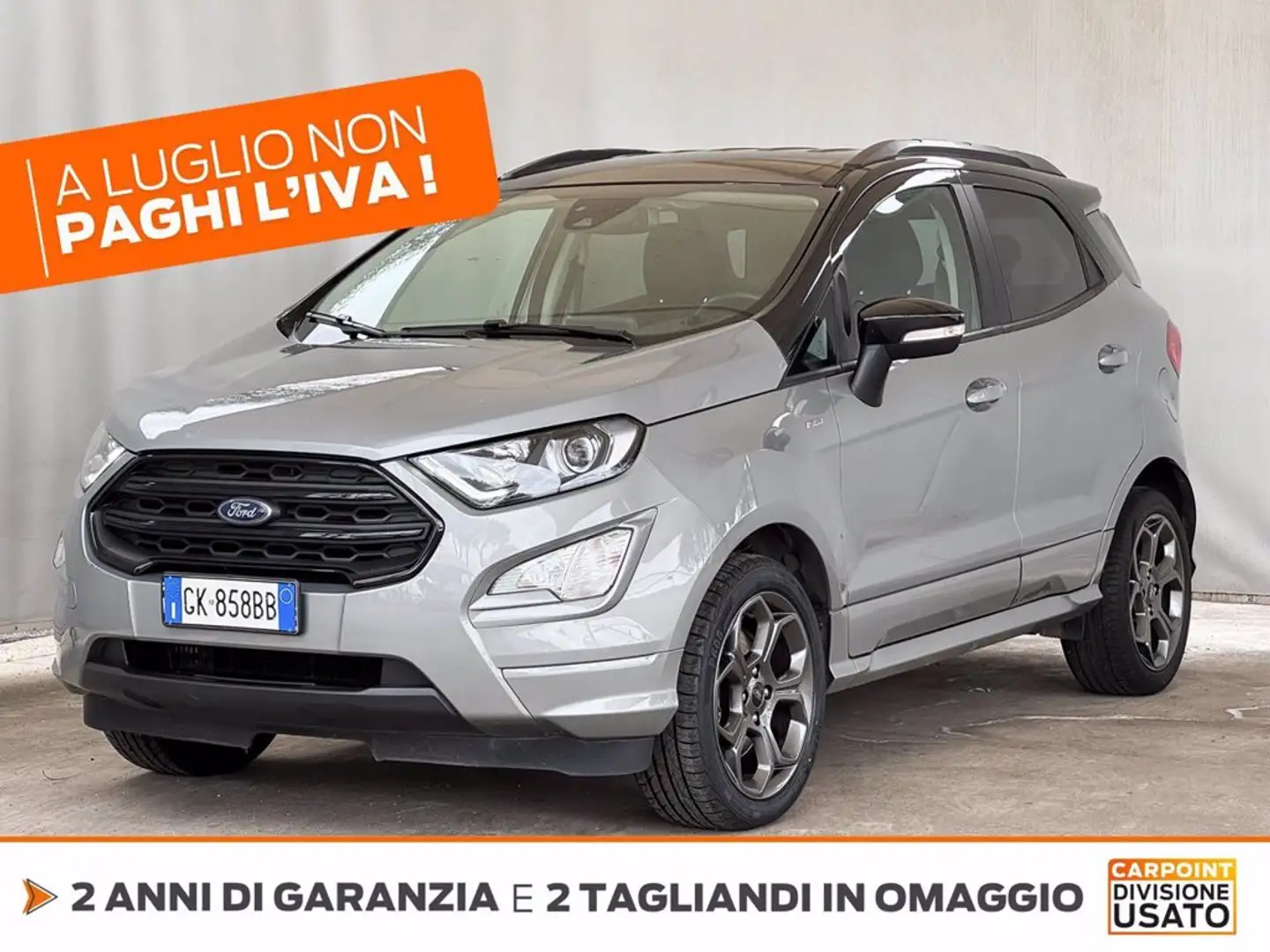 Ford EcoSport 1.0 ecoboost st-line s&s 125cv my20.25 Grigio - 1