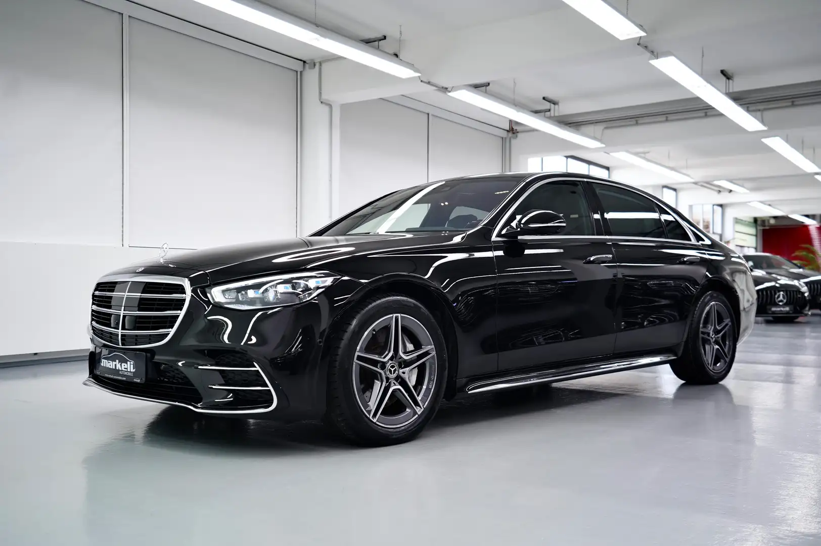 Mercedes-Benz S 350 S 350 d 4Matic Lang/Long AMG LINE - VOLL/FULL Black - 1
