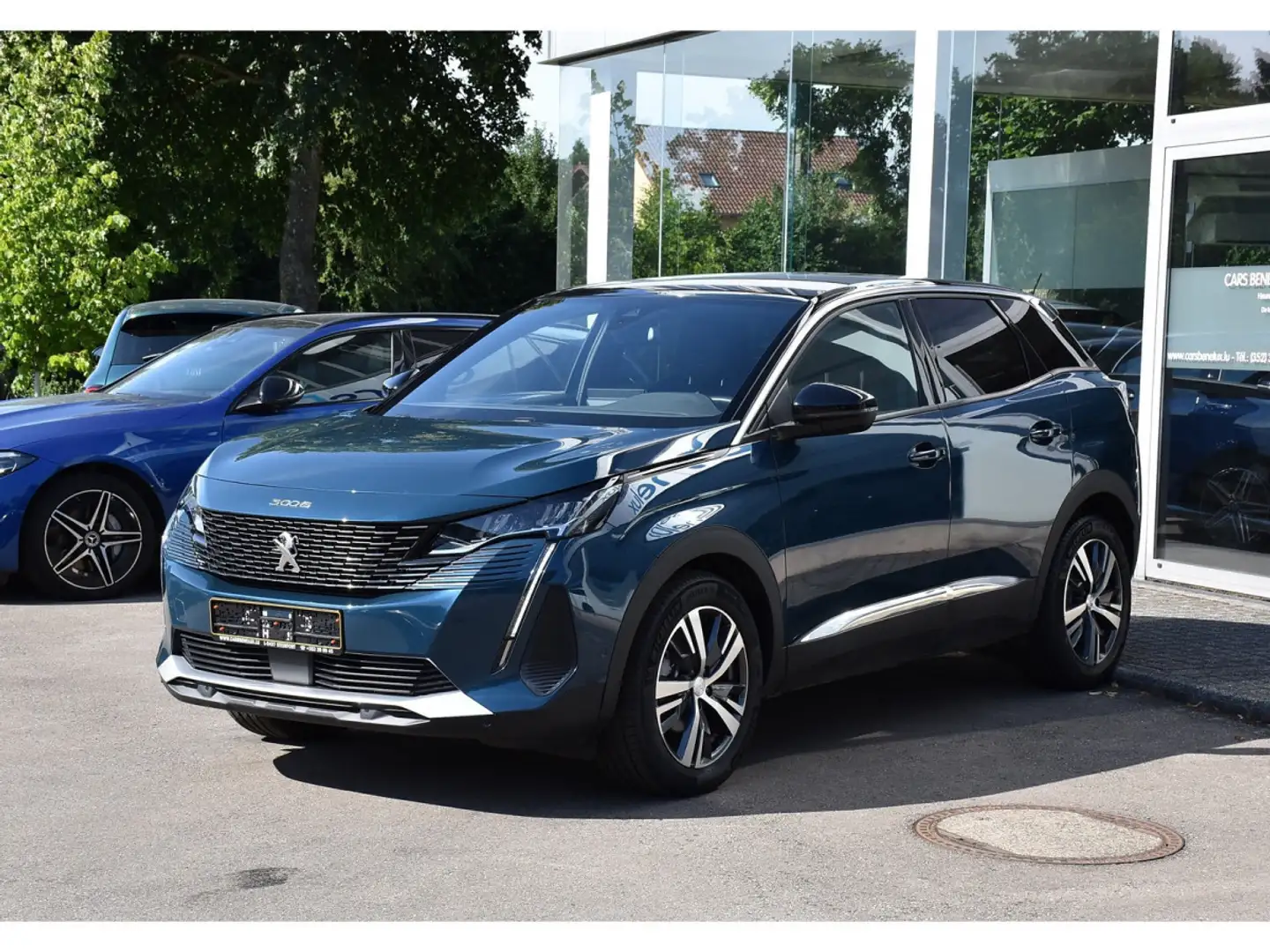 Peugeot 3008 1.2 Hybrid Allure e-DSC6 ACC LANE SIDE CAM 1° MAIN Bleu - 2