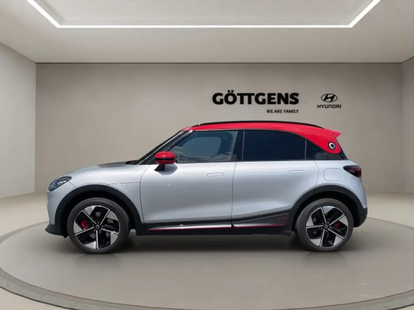 smart #1 Brabus AWD NAVI LED PANO 19LM 360° BEASTS ACC Silber - 2