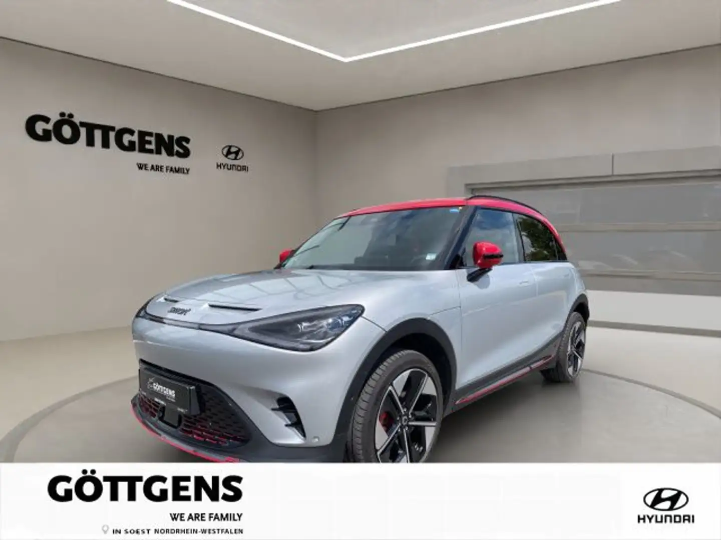 smart #1 Brabus AWD NAVI LED PANO 19LM 360° BEASTS ACC Argent - 1