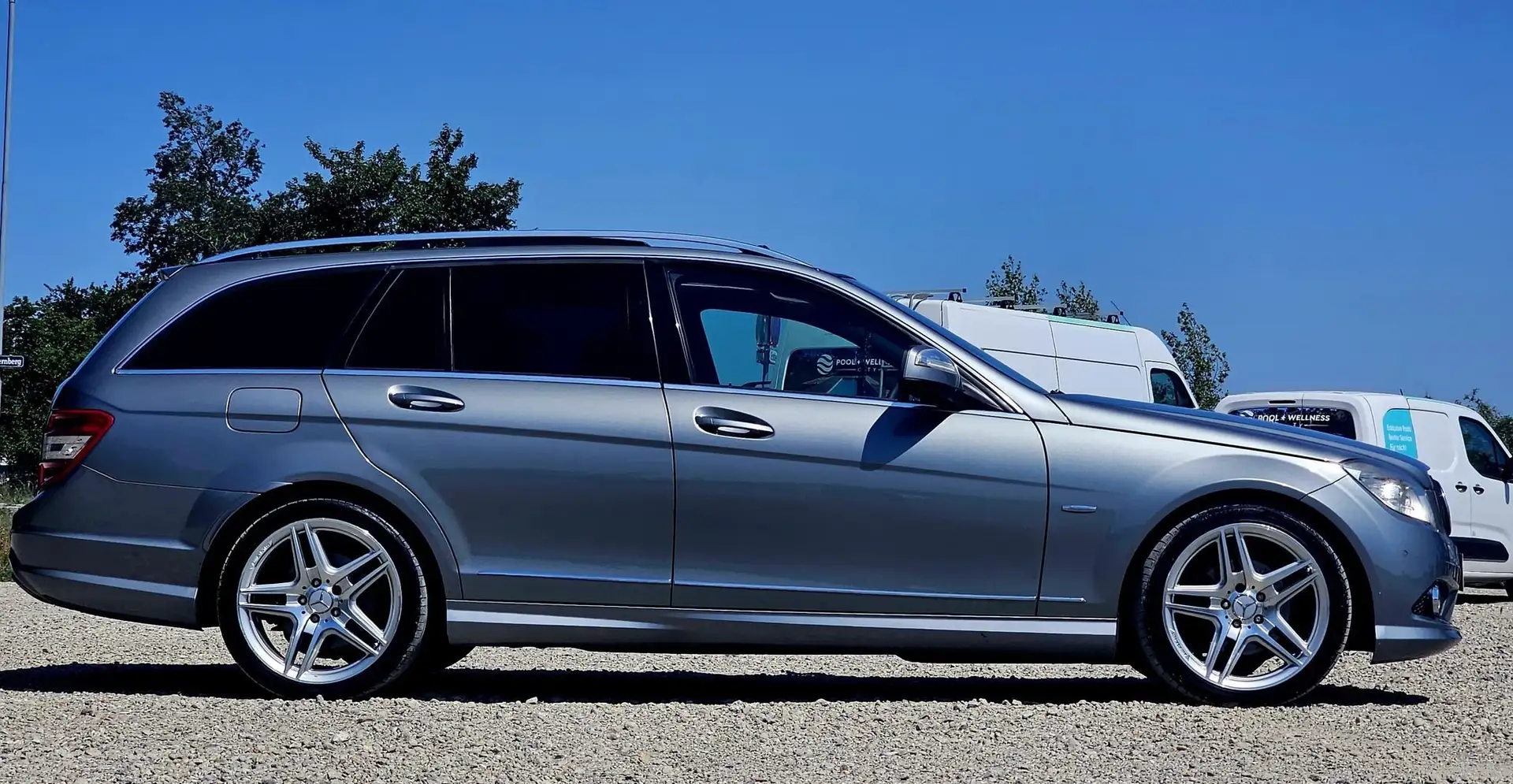 Mercedes-Benz C 220 T Avantgarde CDI Autom. **AMG Line** Pickerl 4/26 Silber - 2