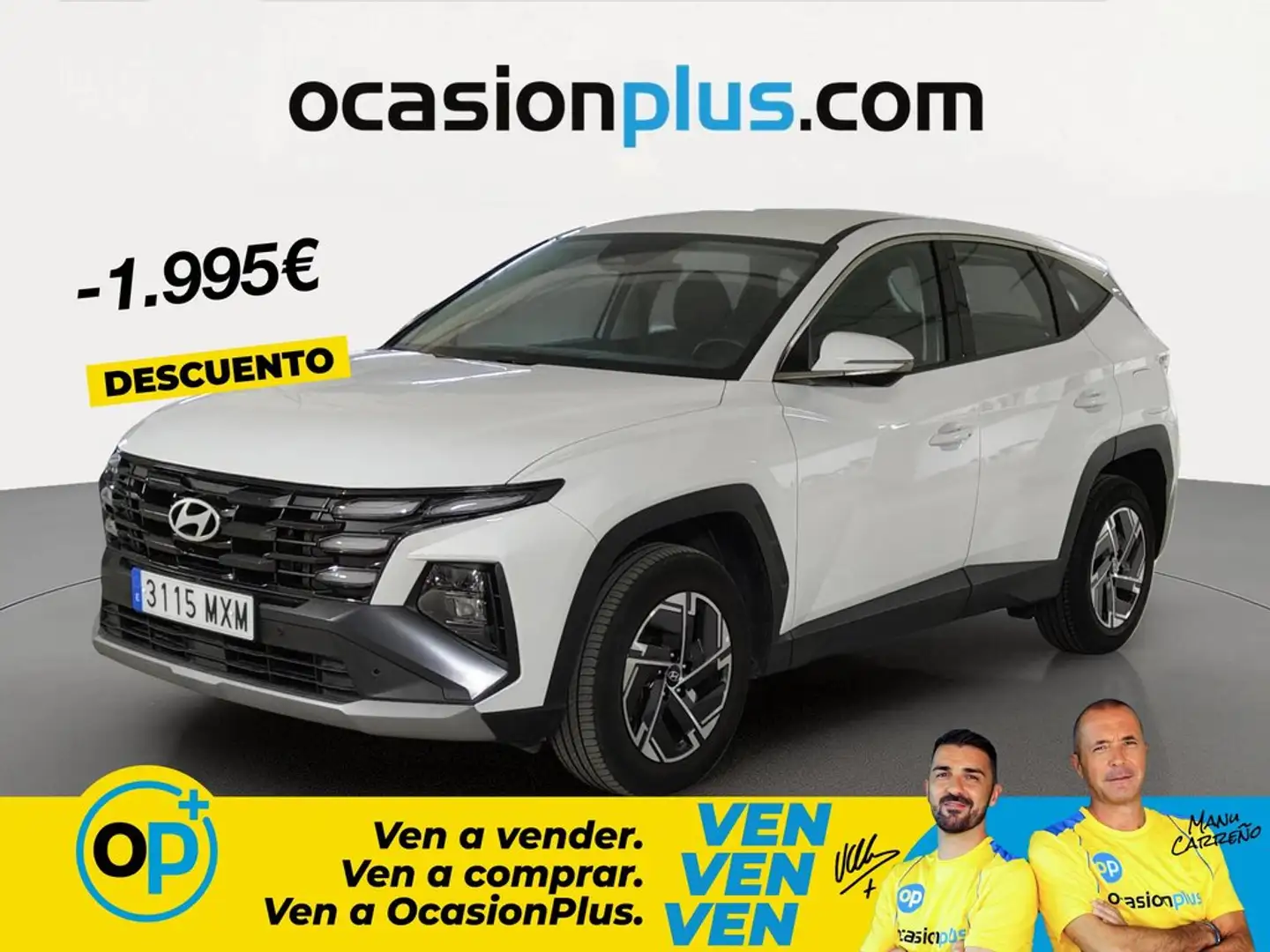 Hyundai TUCSON 1.6 T HEV Klass AT Blanco - 1