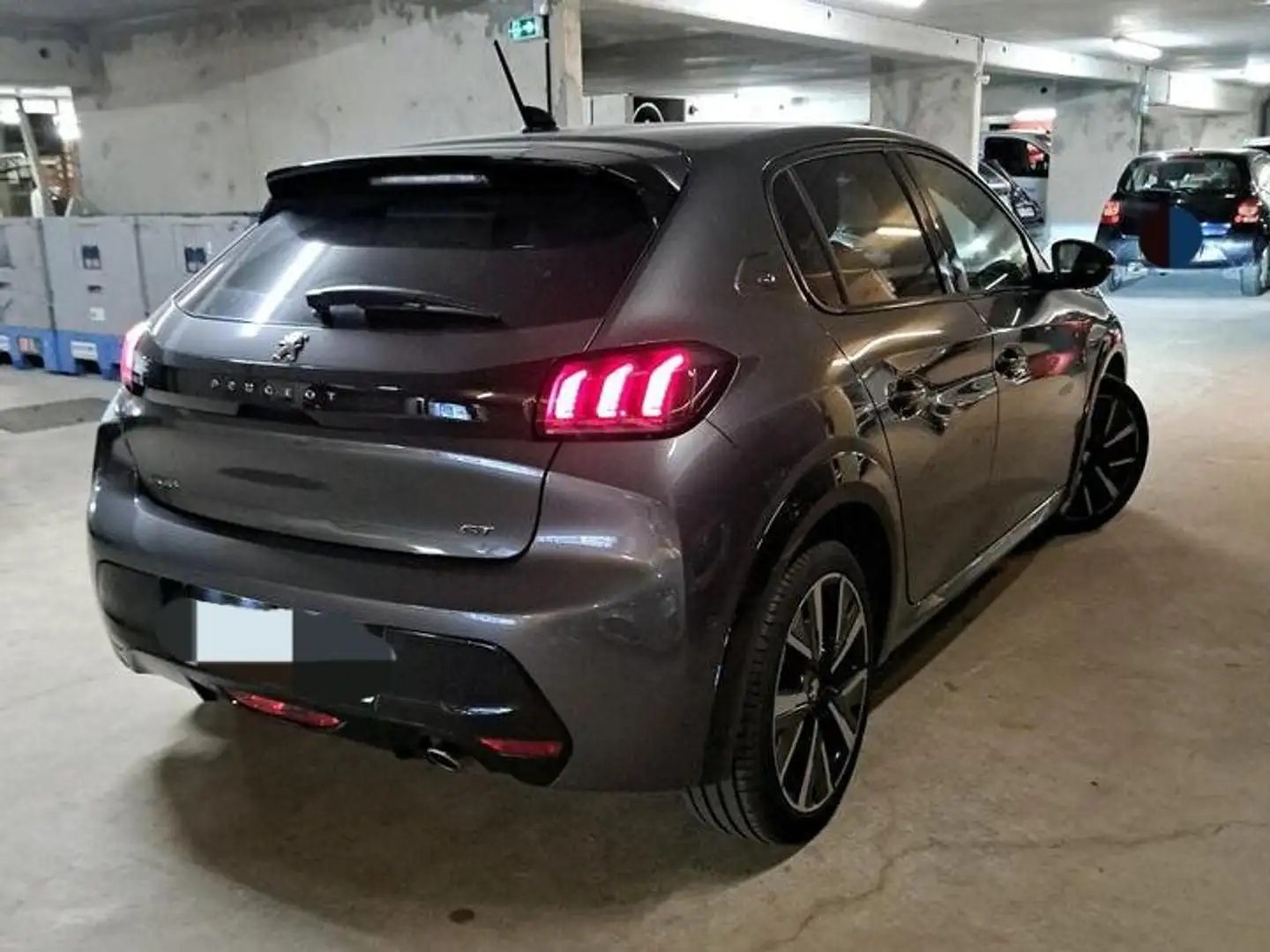 Peugeot 208 208 1.2 puretech GT Line s Grigio - 2