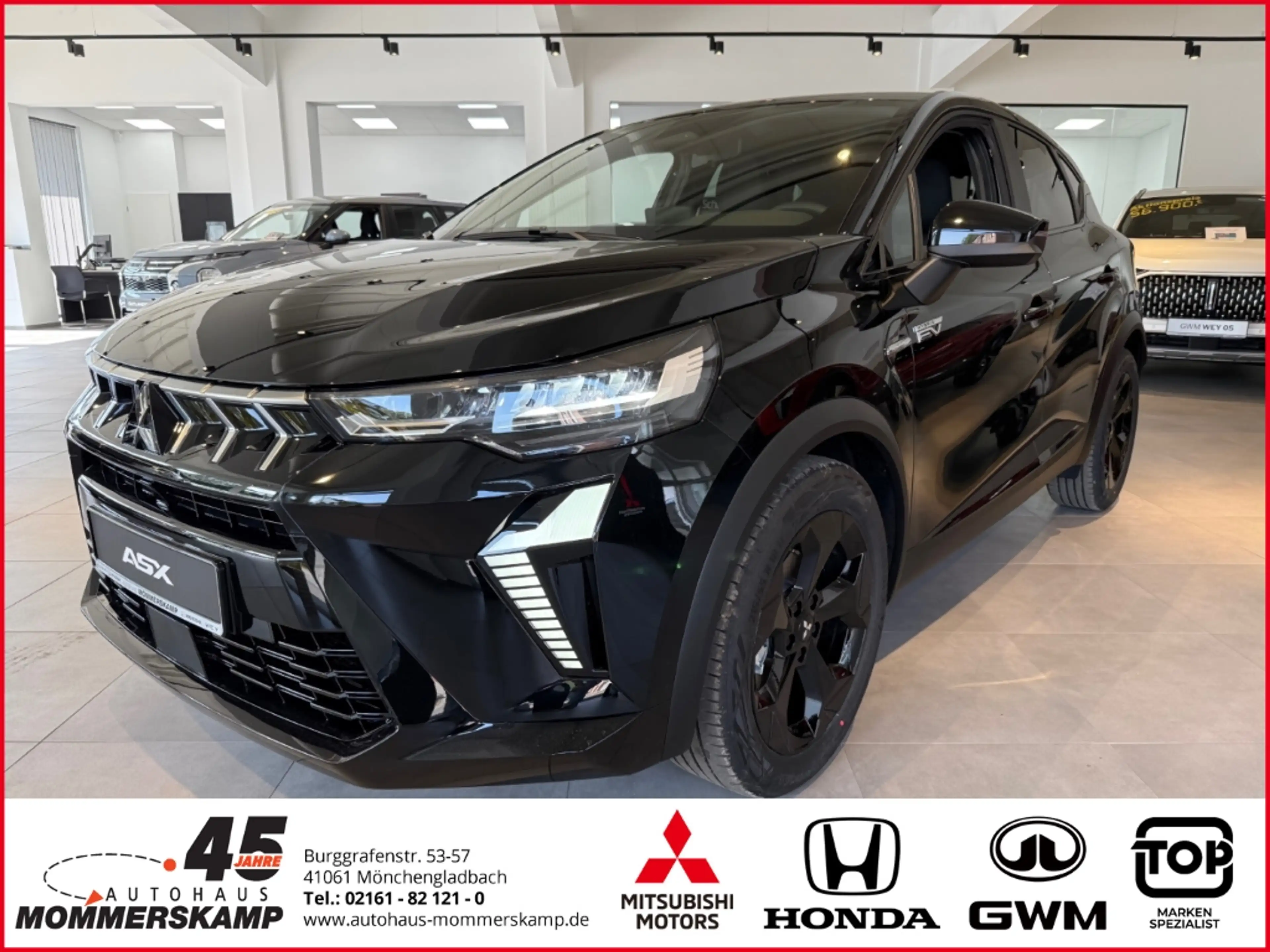 Mitsubishi ASX Diamant Plus Black 1,8 Hybrid+Automatik+Klima+Temp
