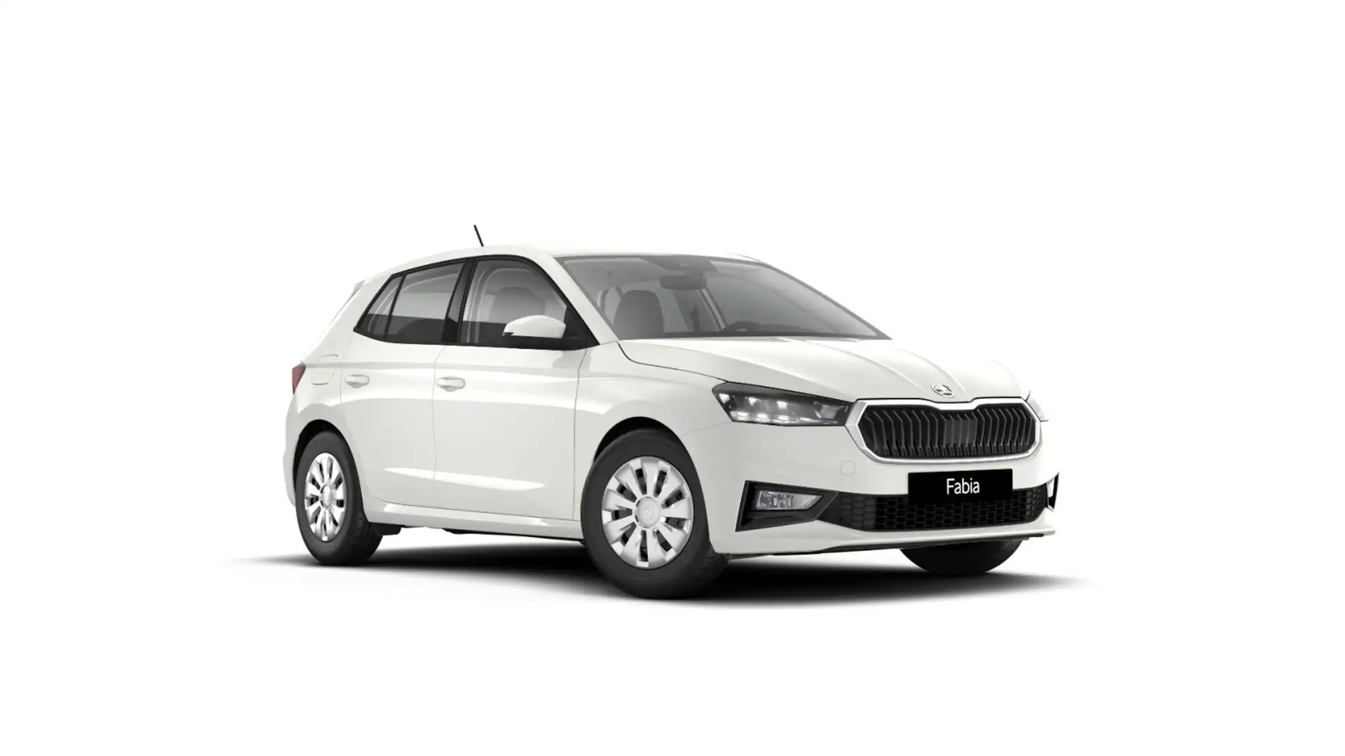 Skoda Fabia 1.0 TSI Selection Klima PDC SH Weiß - 1