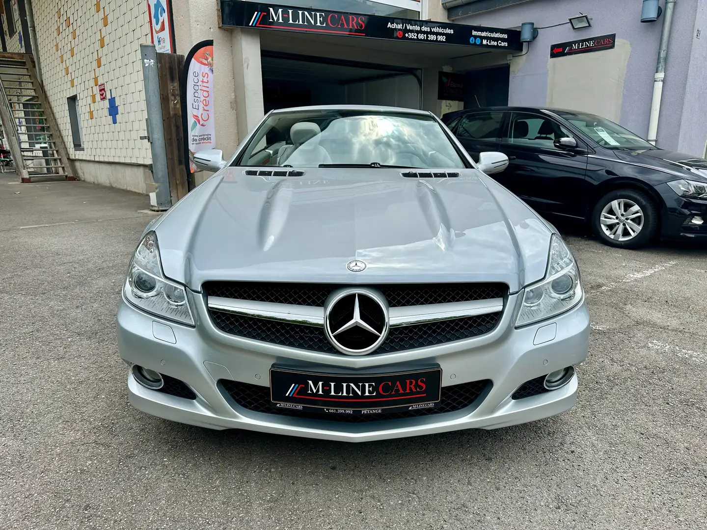 Mercedes-Benz SL 300 V6 3.0L 231ch – 7G Tronic (R230 restylée) Gris - 2