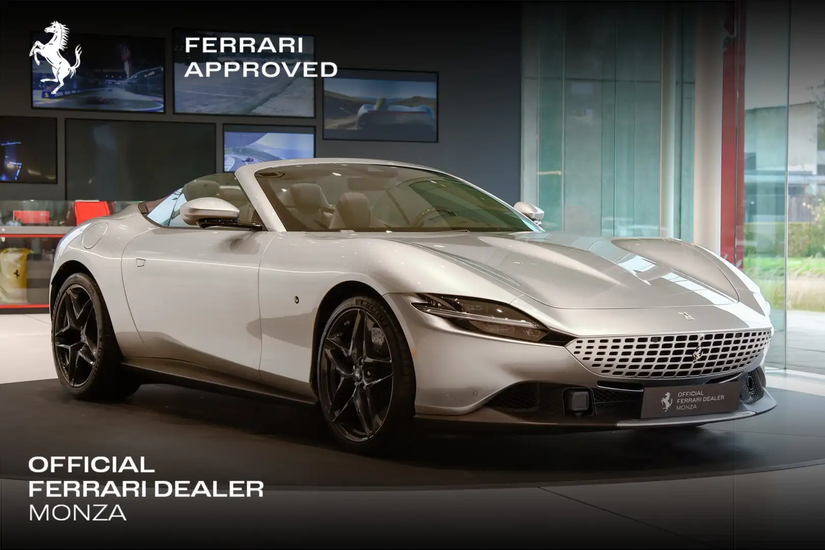 Ferrari Roma Roma Spider | NEW - no owner Zilver - 1