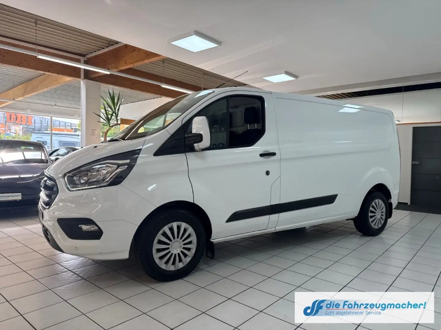 Ford Transit Custom Kasten 320 L2 Trend 2.0 TDCi EU6d DAB Notbremsass. Blanc - 2