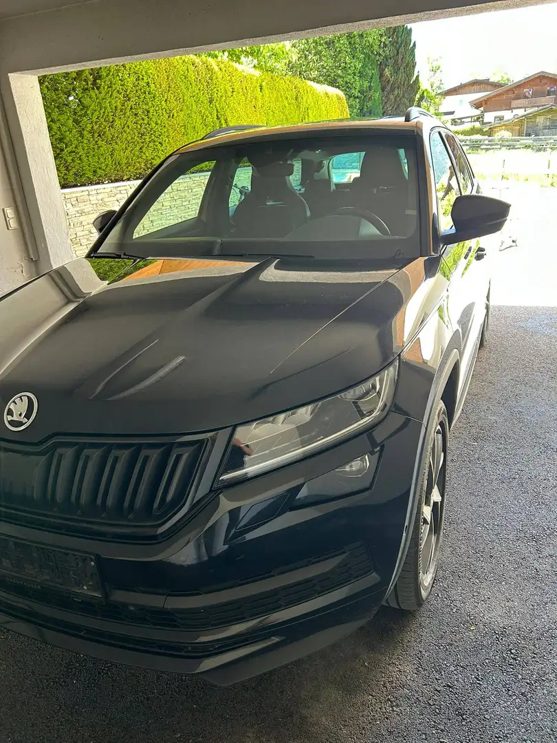 Skoda Kodiaq Kodiaq 2,0 TDI SCR 4x4 Ambition Ltd 7 Sitze DSG Sportline Schwarz - 1