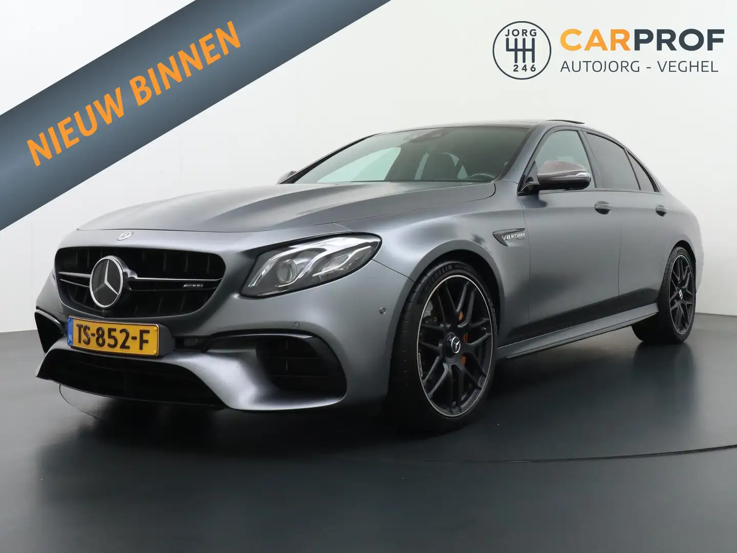 Mercedes-Benz E 63 AMG S 4MATIC+ Pano |  Keramische Schijven |  B&O Grijs - 1