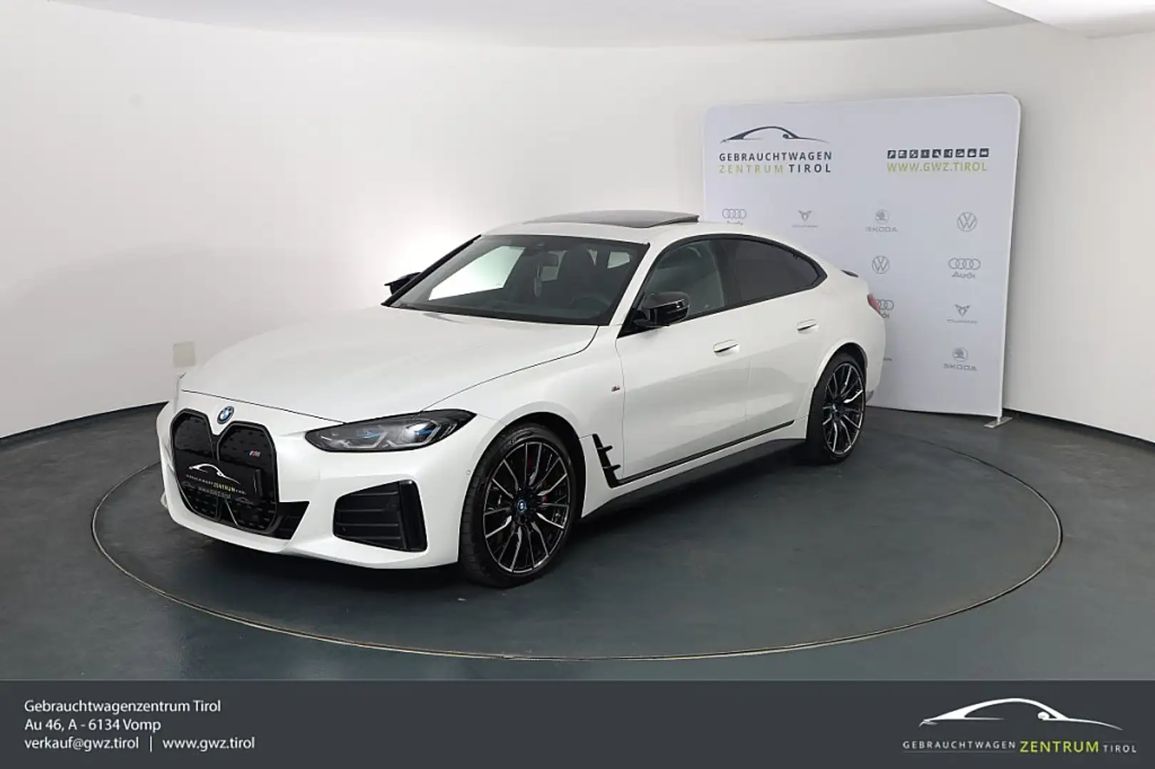 BMW i4 Gran Coupe xDrive M50 VOLLAUSSTATTUNG / SERVICE... Weiß - 1
