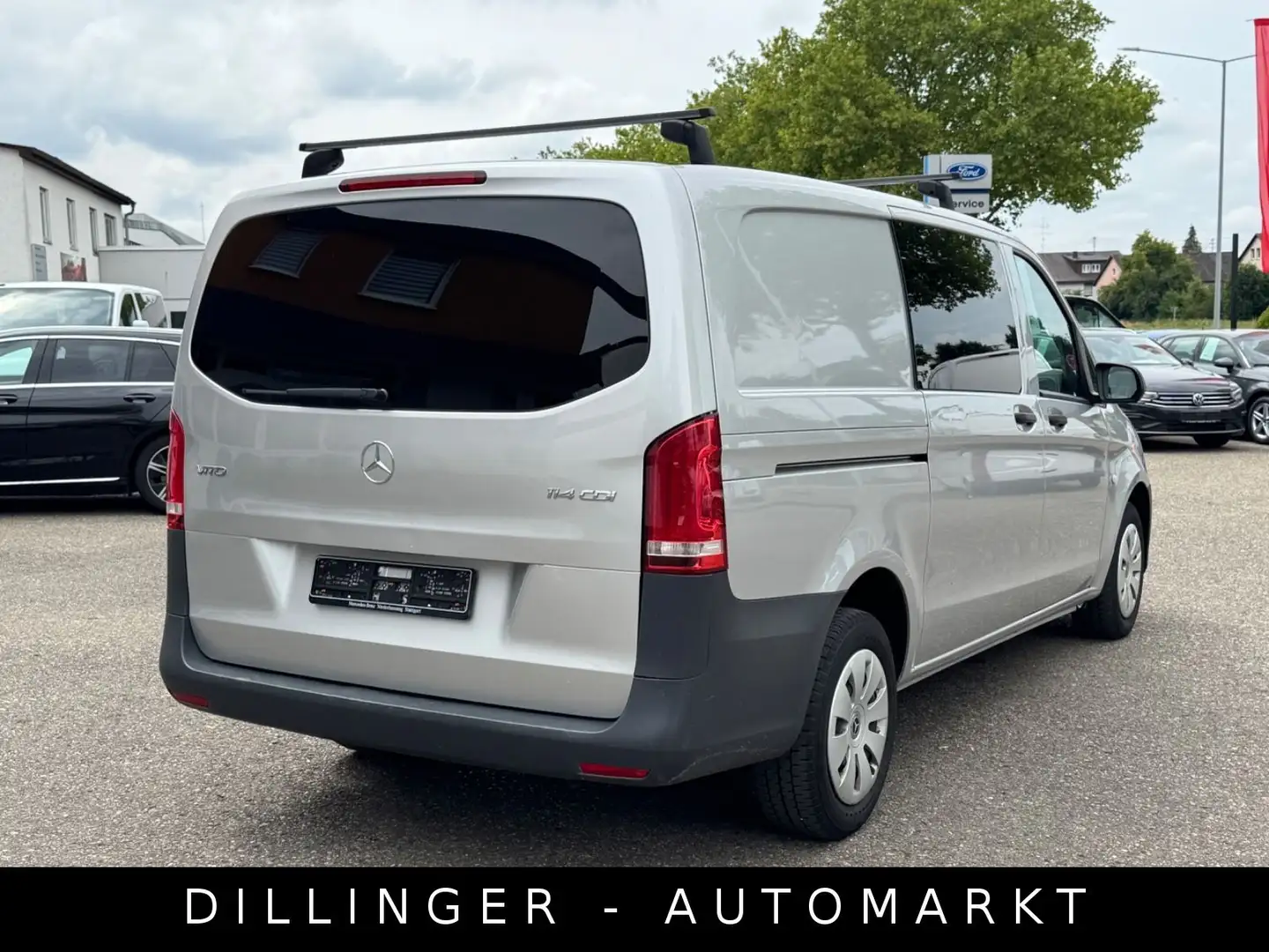 Mercedes-Benz Vito Kasten 114 CDI HA Lang **LED/ILS** Plateado - 2