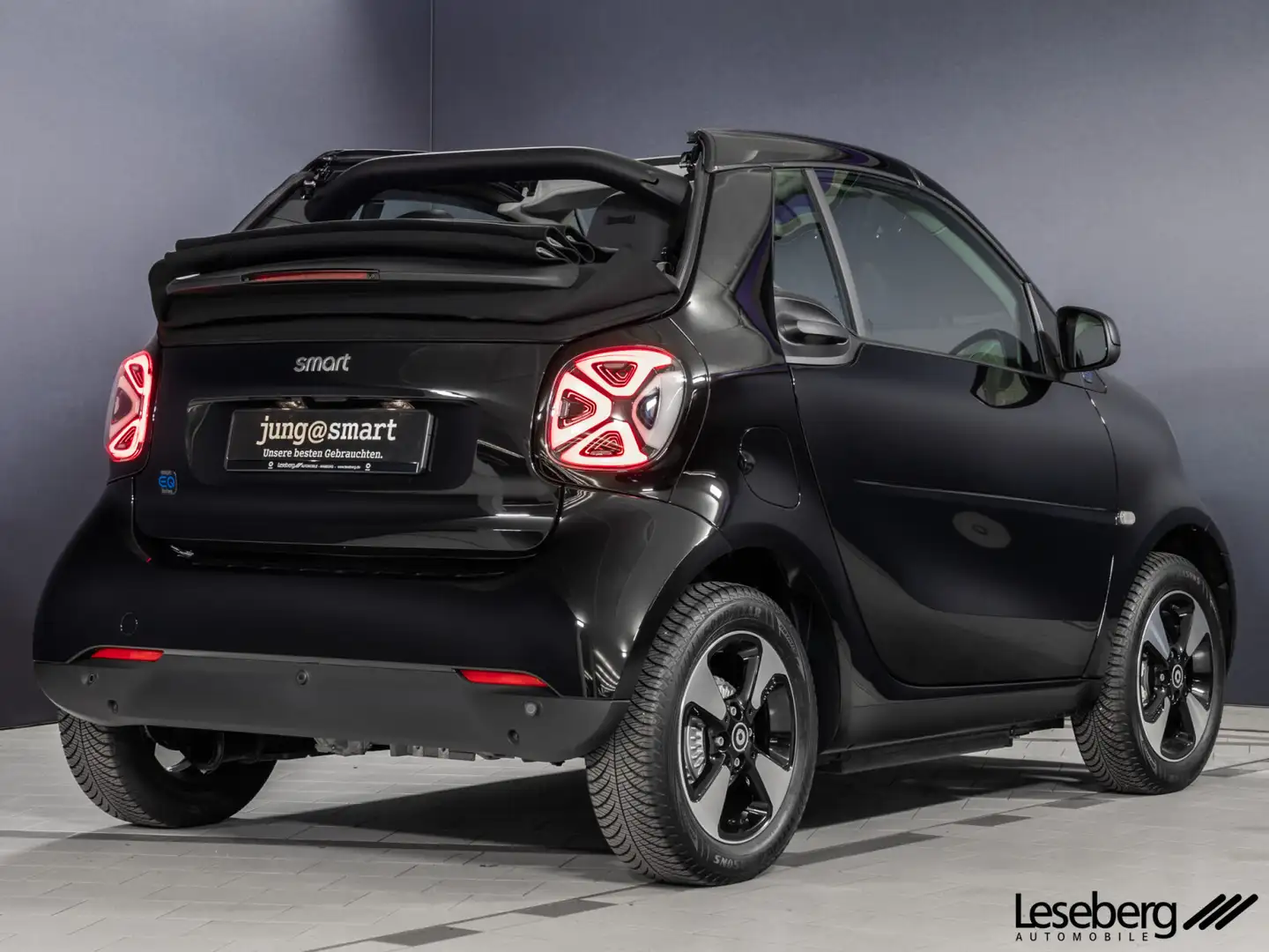 smart forTwo ForTwo Cabriolet EQ Passion LED/22 kW/JBL/Kamera Negro - 2
