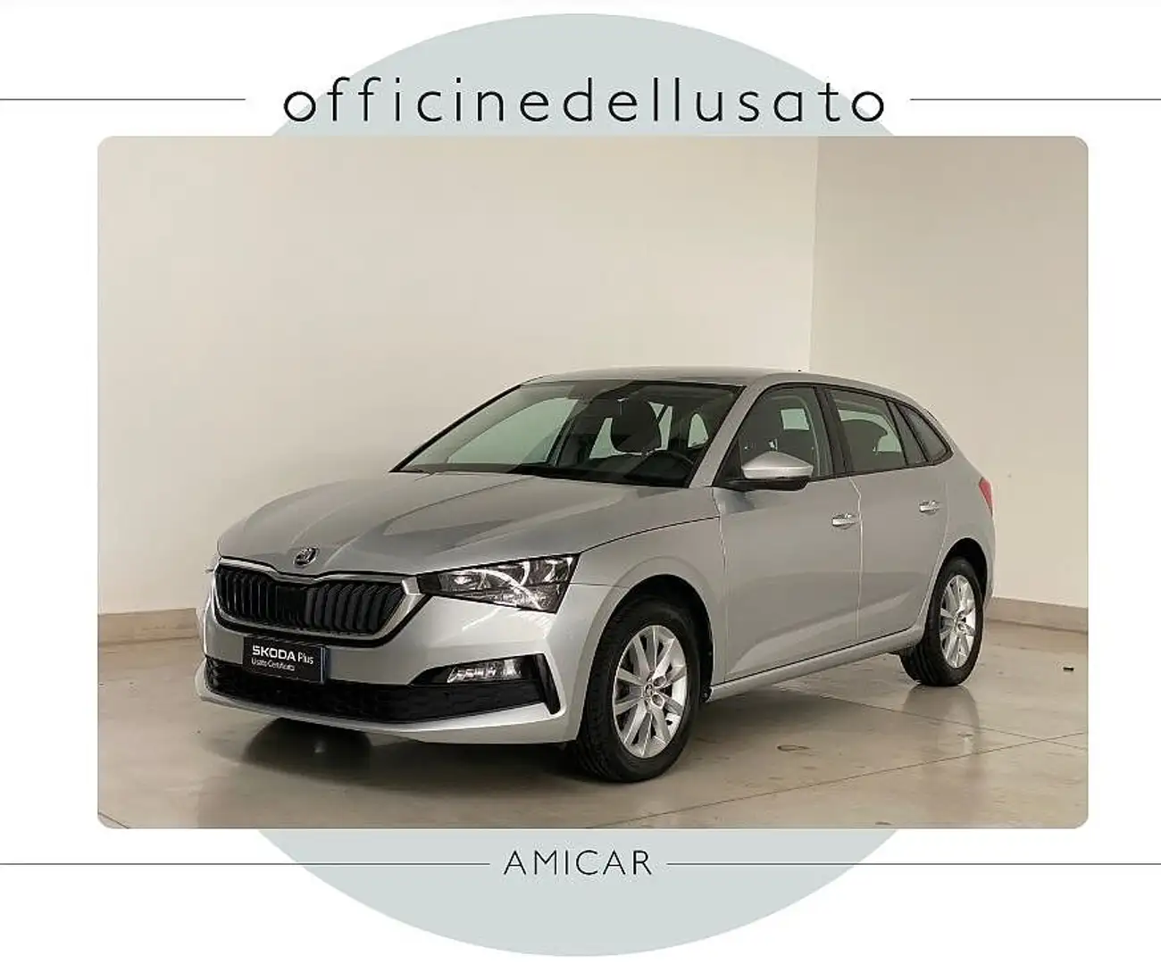 Skoda Scala 1.6 TDI SCR DSG Ambition Zilver - 1