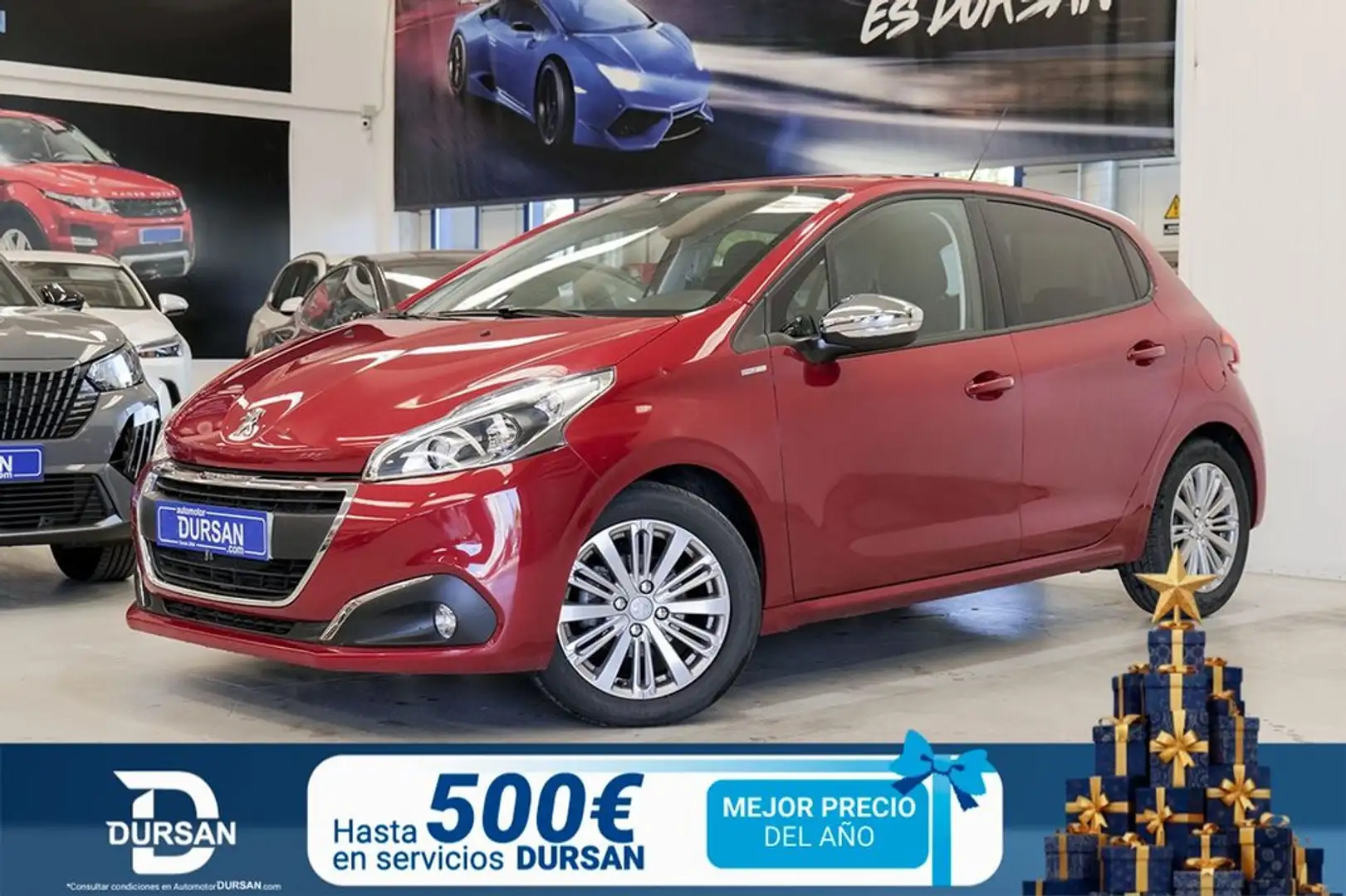 Peugeot 208 1.6BlueHDi S&S Style 100 Rouge - 1