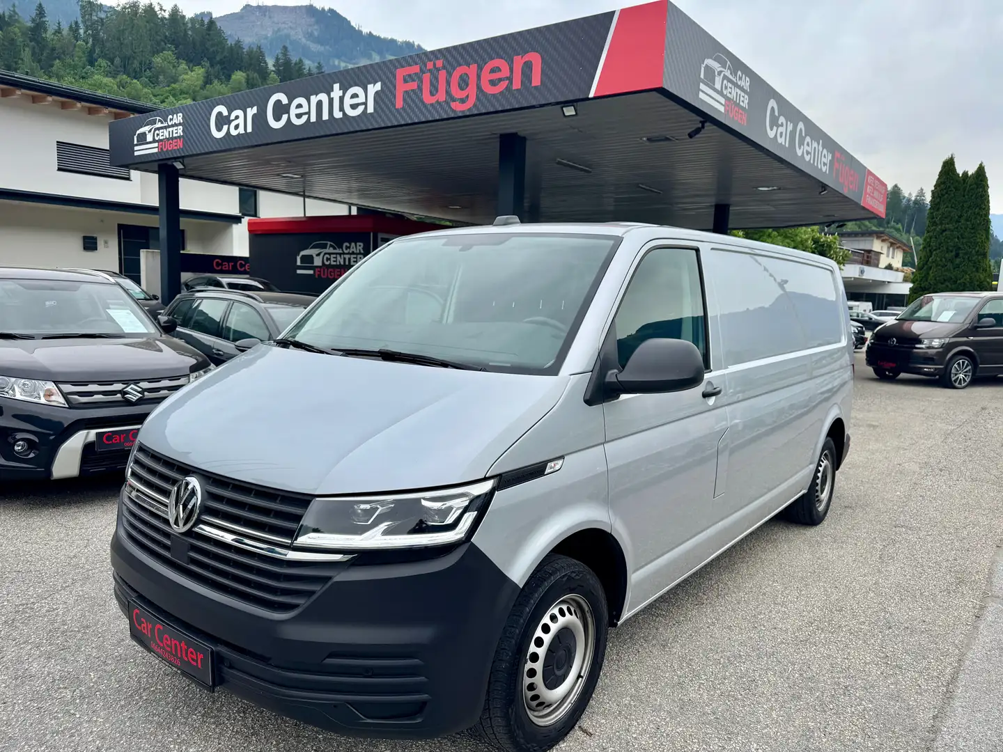 Volkswagen T6.1 Transporter 2.0 TDI lang 4MOTION LED, Navi, 1.Besitz Argento - 1