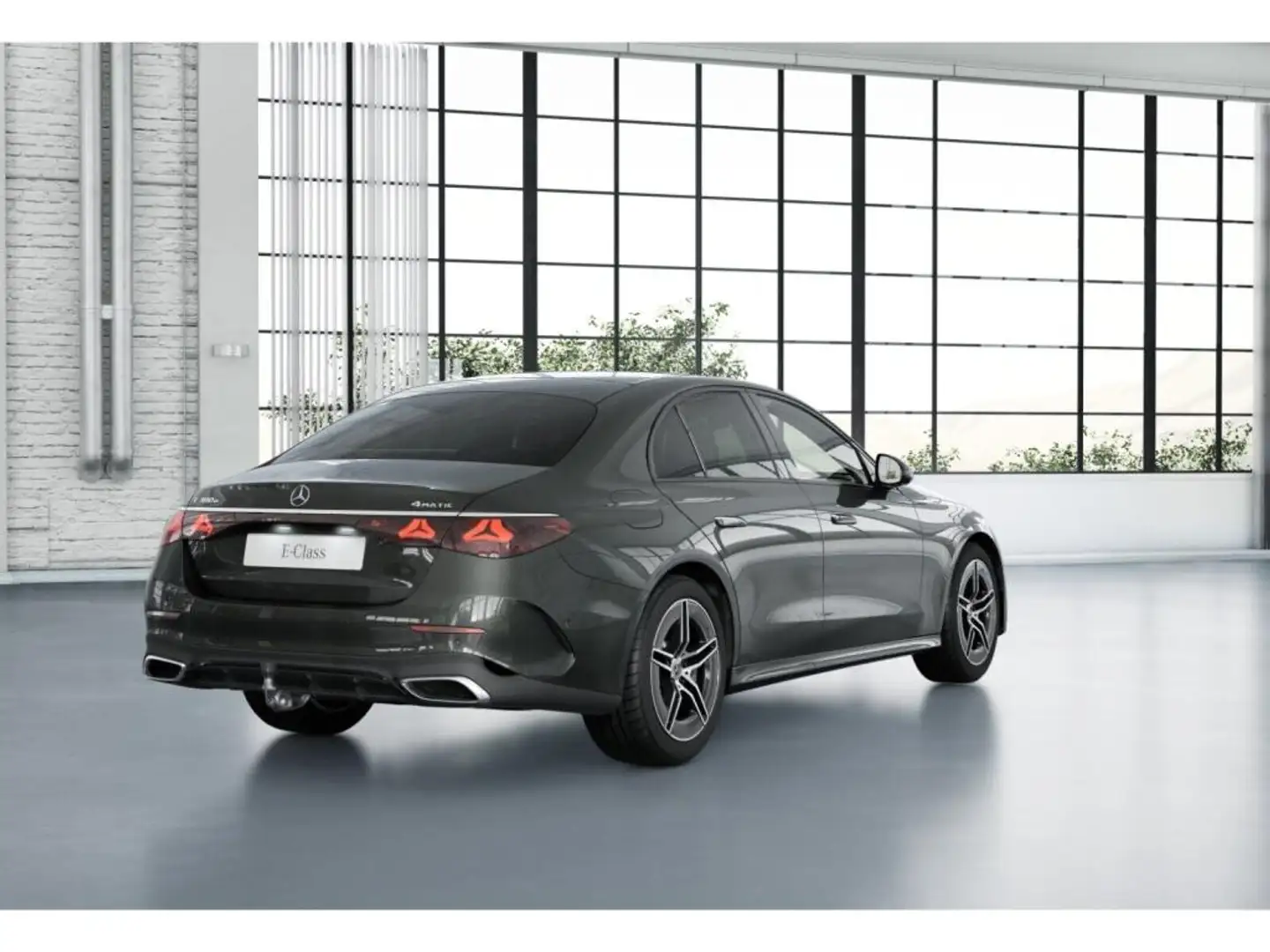 Mercedes-Benz E 300 e 4M AMG-Sport/Pano/Super/AHK/Leder/Burm Grau - 2