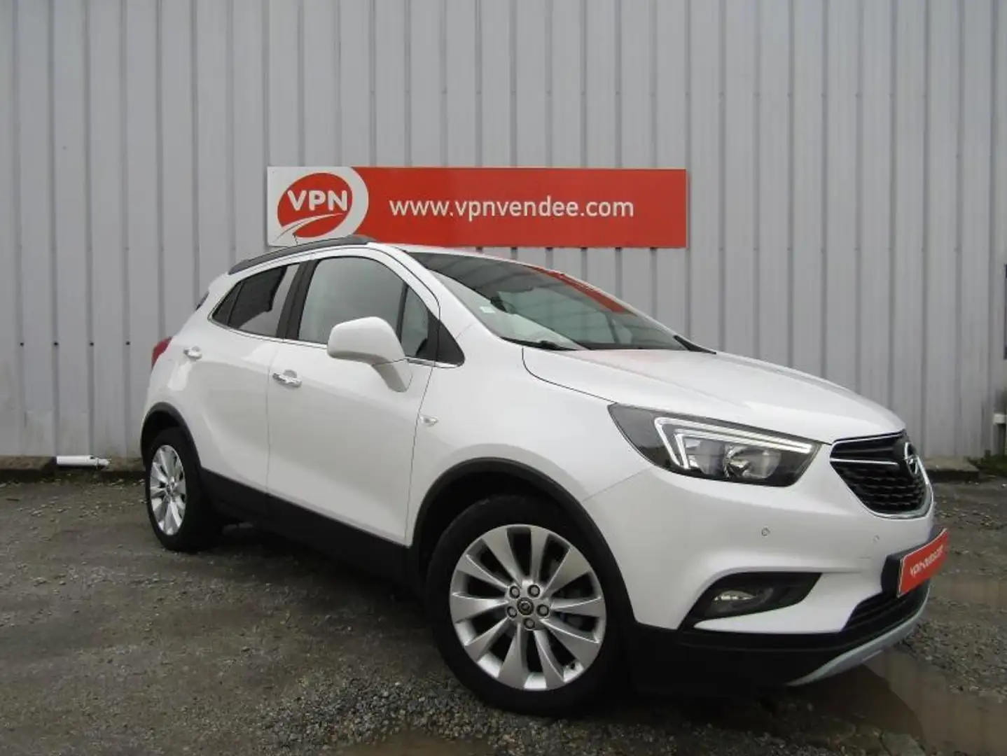 Opel Mokka X 1.4 Turbo 140ch Innovation 4x2 BVA Blanc - 1